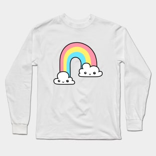 Happy Pan Rainbow Long Sleeve T-Shirt